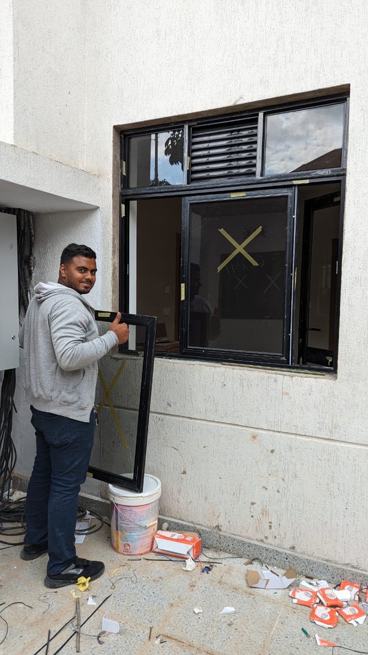 On-site window installation